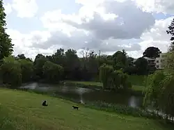 Der Thielpark, früher Thielplatz genannt