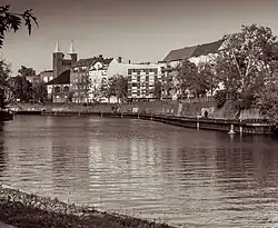Wikingerufer vom westlichen Spree-Ufer