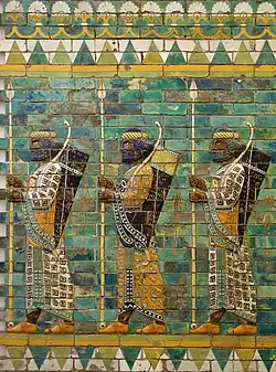 Soldaten aus dem Palast von Dareios I.