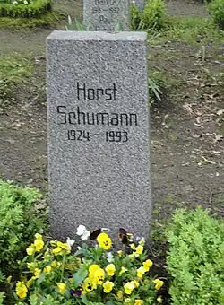 Grabstein in der Gräberanlage für die Opfer und Verfolgten des Naziregimes auf dem Zentralfriedhof Friedrichsfelde