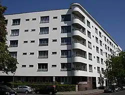 Apartmenthaus Hohenzollerndamm&nbsp;35–36, Berlin-Wilmersdorf (1929–1930)