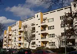 In der Mäckeritzstraße von Hans Scharoun