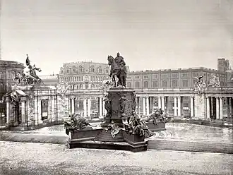 Kaiser-Wilhelm-Nationaldenkmal an der Schloß­freiheit, um 1900