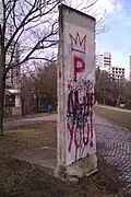 Segment der Berliner Mauer