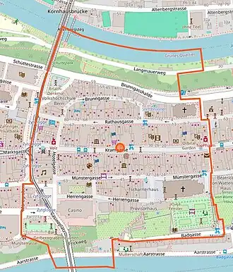 Karte von Grünes Quartier