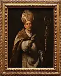 Bildnis eines heiligen Bischofs (San Gerardo Sagredo ?), 1633–35, Art Institute of Chicago