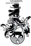 Wappen der Herren von Bernburg (Ansbacher Wappenbuch)