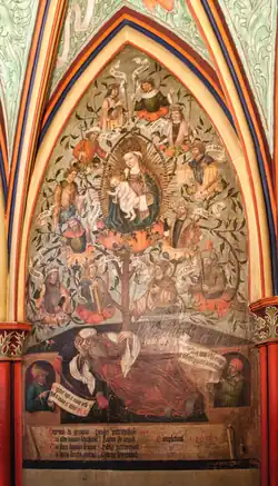 Wurzel Jesse, 1495, Französische Kirche, Bern