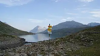 Lago Bianco am Berninapass