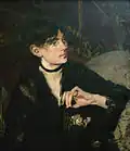 Édouard Manet: Berthe Morisot mit Fächer, 1874, Palais des Beaux-Arts de Lille