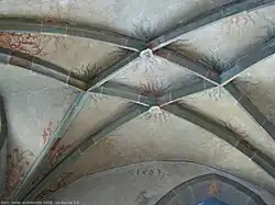 Deckengewölbe der Seitenkapelle