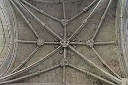Gewölbe im nördlichen Querhaus