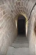 Treppe unten im Turm