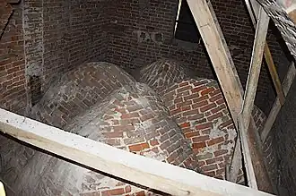 Kreuzgratgewölbe von oben