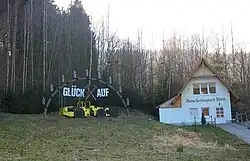 Besucherbergwerk Pöhla: die größten Zinnkammern Europas.