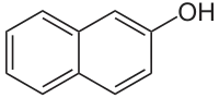 Struktur von 2-Naphthol
