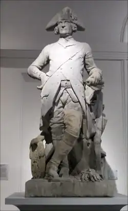 Standbild K.&nbsp;Ch. Graf von Schwerin im DHM Berlin