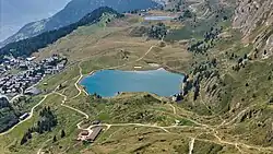 Bettmersee aus der Luft