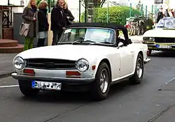 Triumph TR6 beim Oldtimertreffen „Beuel Classics“