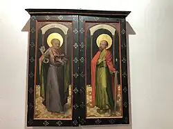 Beweinung Christi: Geschlossener Altar