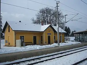 Letzte Station in Österreich: Bernhardsthal