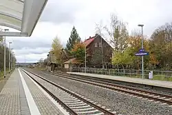 Bahnhof Großschwabhausen (2017)