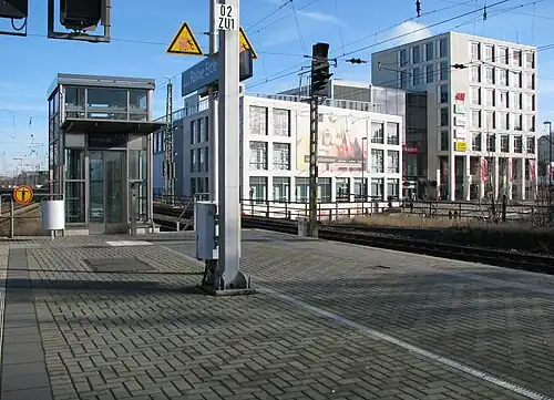 Aachen Arkaden vom Bahnhof Rothe Erde aus gesehen, 2012