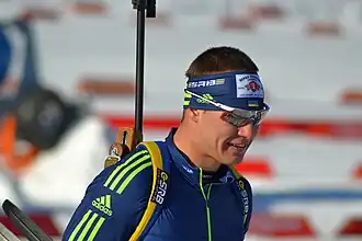 Dozenko bei den Biathlon-Europameisterschaften 2017