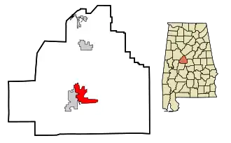 Die Lage im County und in Alabama