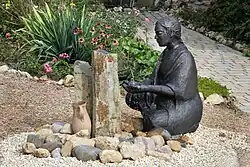 Die alttestamentarische Figur der Rut am Brunnen des Lebens