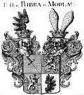 Wappen der Freiherren von Bibran und Modlau