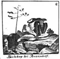 Bielebohaltar gezeichnet von Karl Benjamin Preusker 1841