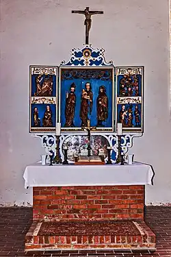 Flügelaltar der Dorfkirche Biesenbrow