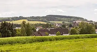Der Biesterberg bei Lemgo (Ansicht von Nordosten)