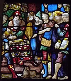 Pilatus wäscht sich die Hände in Unschuld