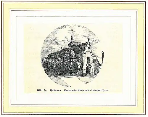 Außenansicht der barockisierten Kirche von 1835