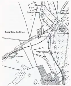 Lageplan (Grabungen 1895/97)