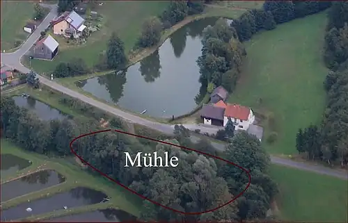 Lage der Mühle