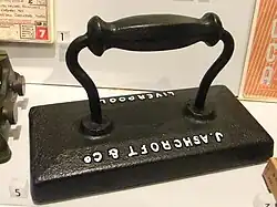 Bügeleisen für Billardtische (England)