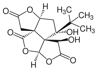 Strukturformel von Bilobalid