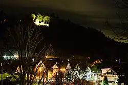 Beide Türme bei Nacht