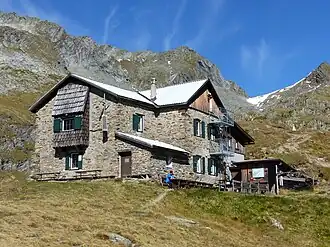 Birnlückenhütte mit Birnlücke