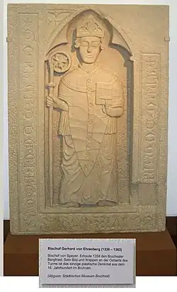 Bischof Gerhard von Ehrenberg, † 1363