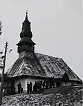 Ehemalige Holzkirche in Valea Drăganului[12]