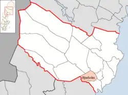 Lage der Gemeinde Bjurholm