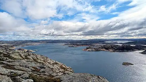 Der Blåsjø östlich vom Oddatjørndammen, Blick nach Südost, 2025