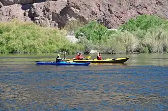 Kanuten im Black Canyon, 2014