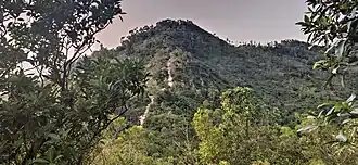 Blick auf einen der Black Hill-Gipfel, 2019