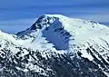 Der Decker Mountain vom Skigebiet Whistler Mountain aus