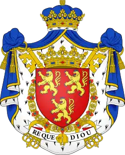 Wappen Talleyrands zur Zeit der bourbonischen Restauration